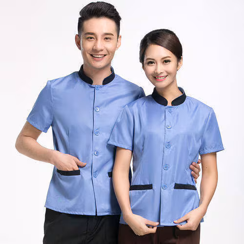 Housekeeping Blue Uniforms