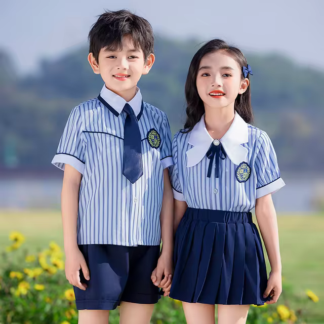 Blue School Uniforms